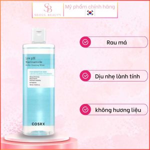 Nước Tẩy Trang Cosrx Low Ph Niacinamide Micellar Cleansing Water