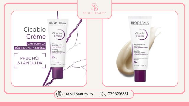 Kem Dưỡng Phục Hồi & Làm Dịu Da Bioderma Cicabio