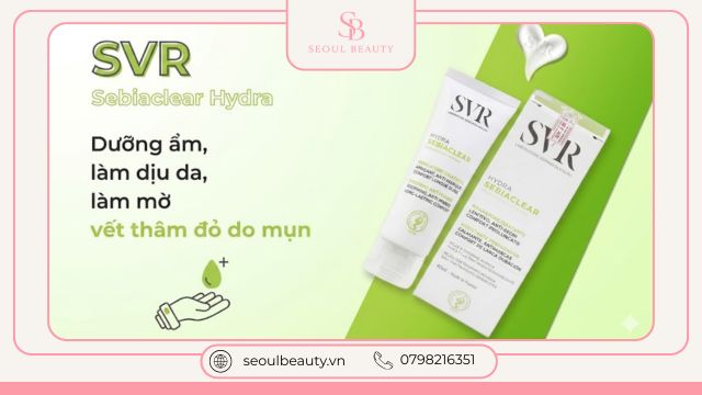 svr sebiaclear hydra cho da treatment mụn