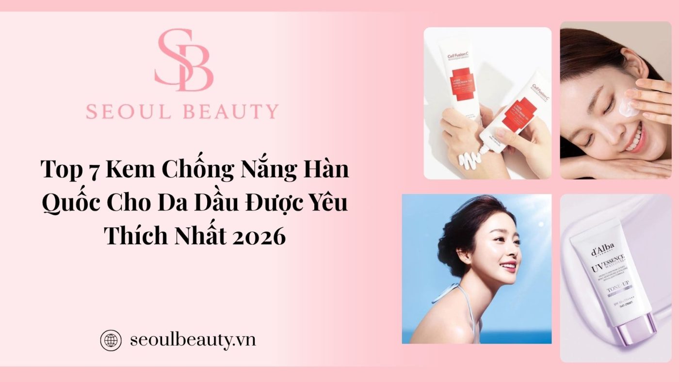 kem chống nắng Hàn Quốc cho da dầu mụn