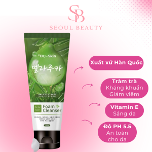 Sữa rửa mặt Tràm Trà Skin Dr Tea Tree cho da mụn da dầu