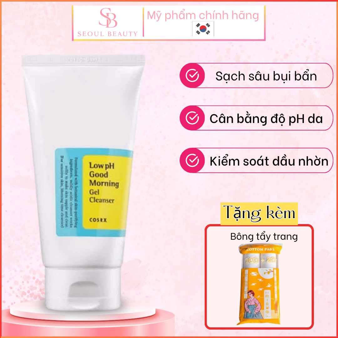 Gel Rửa Mặt Cosrx Low pH Good Morning Gel Cleanser