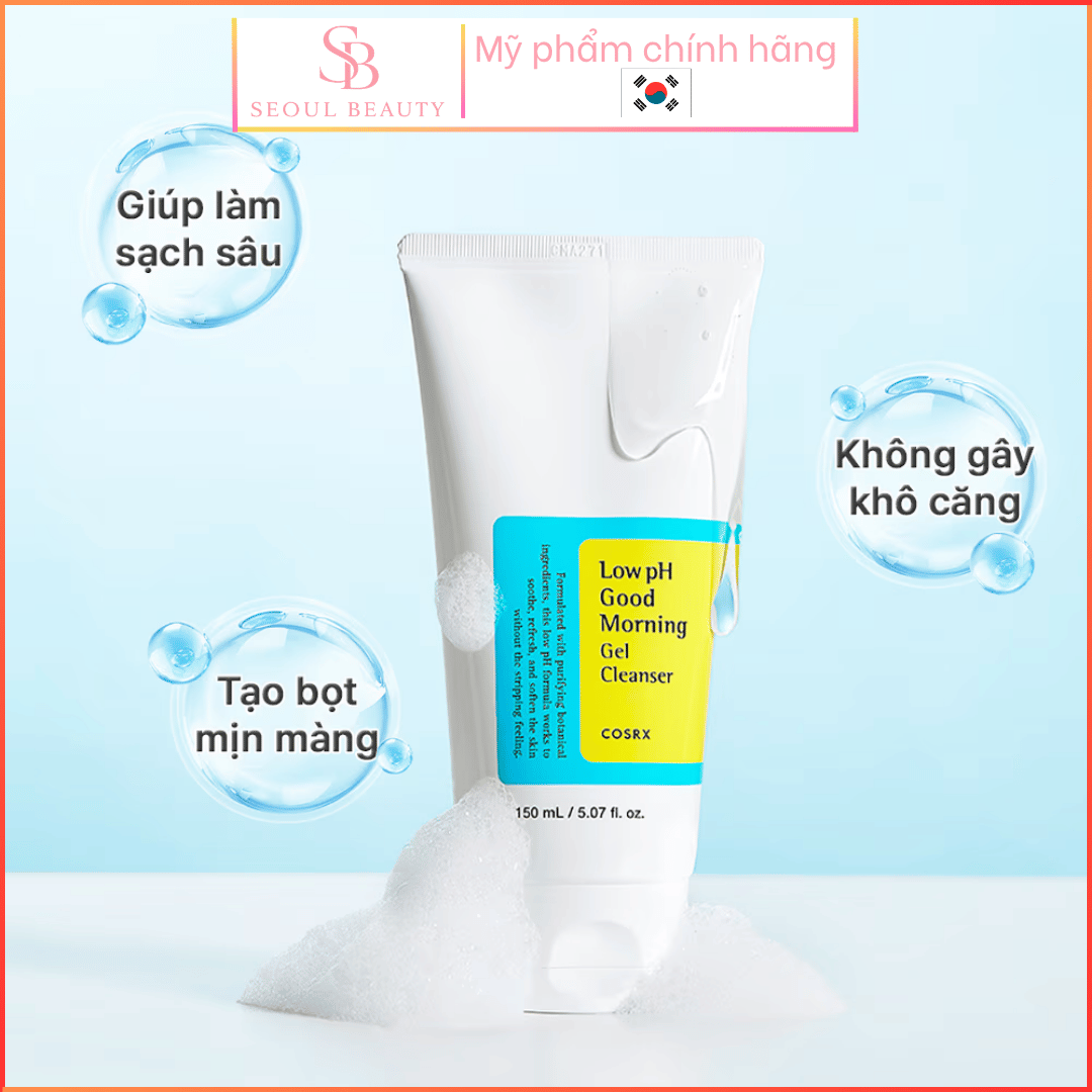 Gel Rửa Mặt Cosrx Low pH Good Morning Gel Cleanser