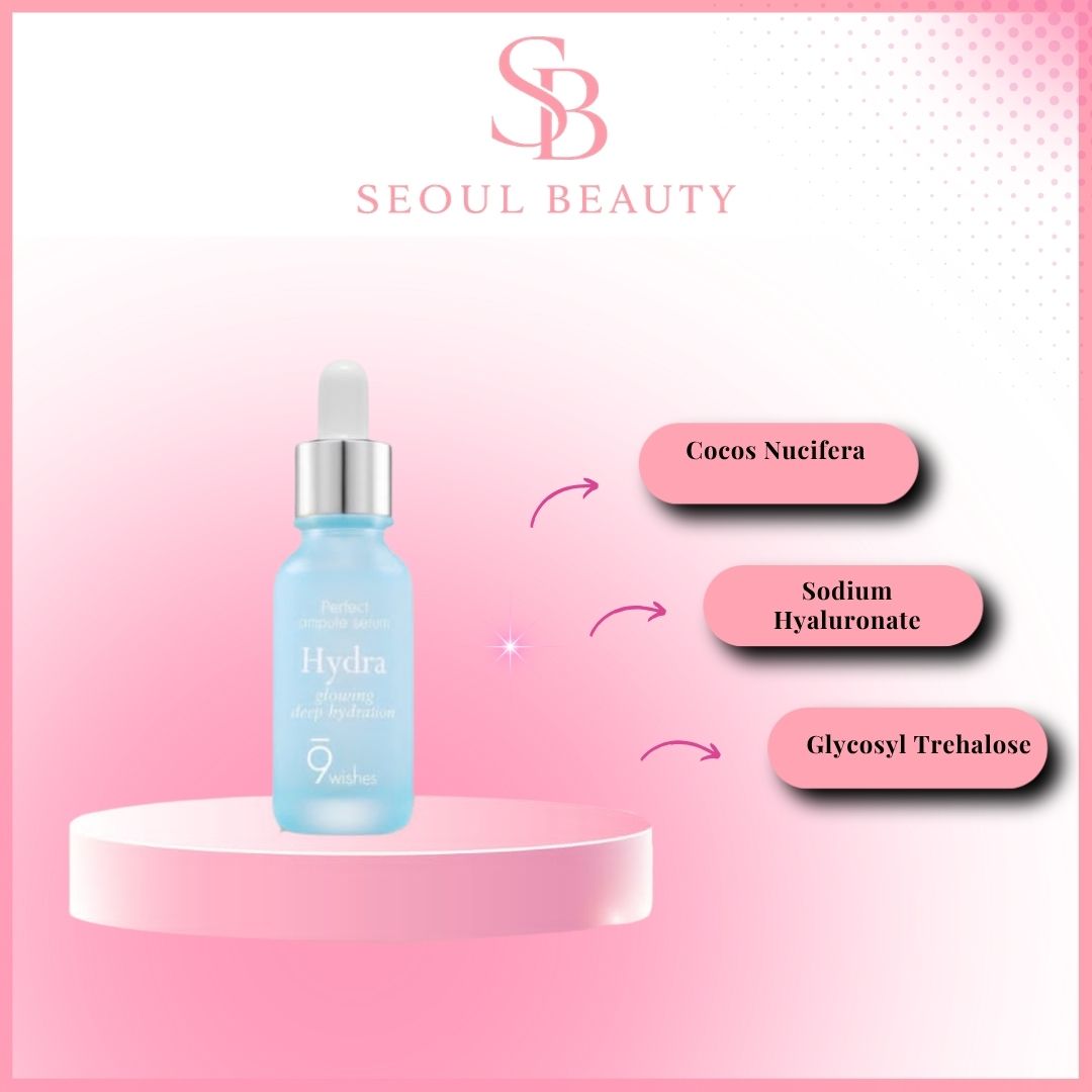 9 Wishes Hydra Skin Ampule II 30ml