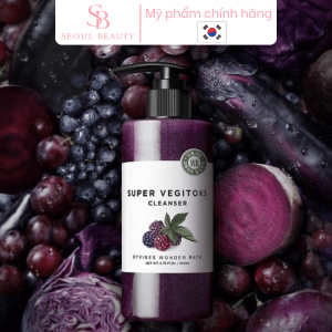 Sữa Rửa Mặt Rau Củ HQ Super Vegitoks Cleanser