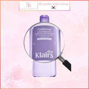 Nước tẩy trang Supple Preparation Unscented Cleansing Water