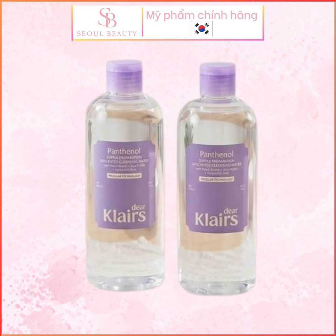 Nước tẩy trang Supple Preparation Unscented Cleansing Water
