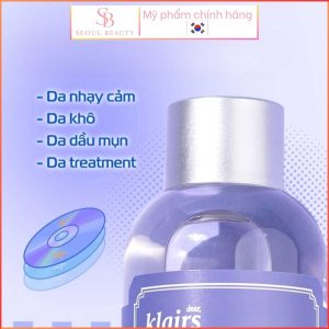 Nước tẩy trang Supple Preparation Unscented Cleansing Water
