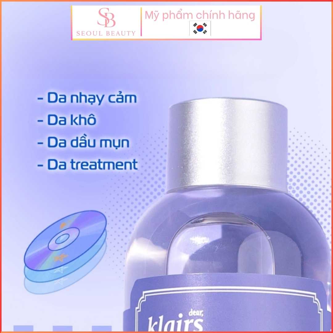 Nước tẩy trang Supple Preparation Unscented Cleansing Water