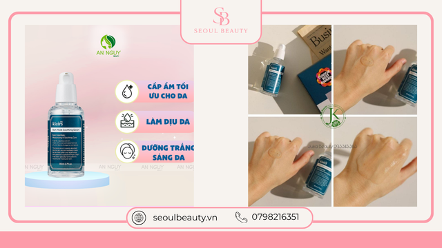 Tinh Chất Klairs Rich Moist Soothing Serum 80ml chứa các thành phần dưỡng ẩm lành tính, hỗ trợ làm dịu da nhạy cảm, giảm khô ráp và cải thiện độ căng mịn cho làn da.