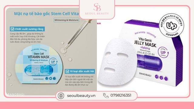Mặt nạ Banobagi Hàn Quốc dưỡng ẩm chuyên sâu