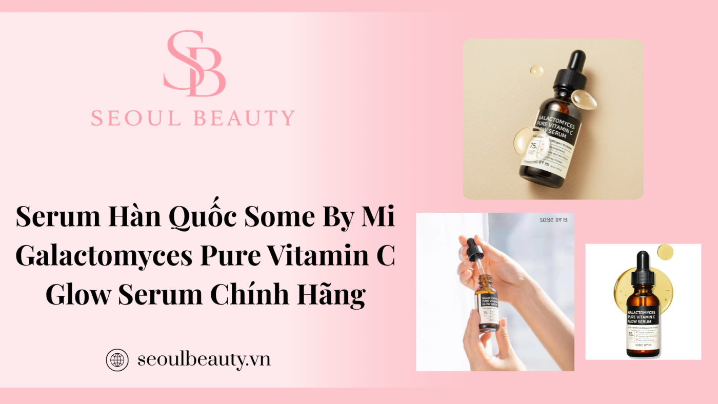 Serum Hàn Quốc Some By Mi Galactomyces Pure Vitamin C Glow Serum chứa hàm lượng dưỡng chất cao, giúp nuôi dưỡng làn da khỏe mạnh, giảm thâm nám và tăng độ sáng cho da.