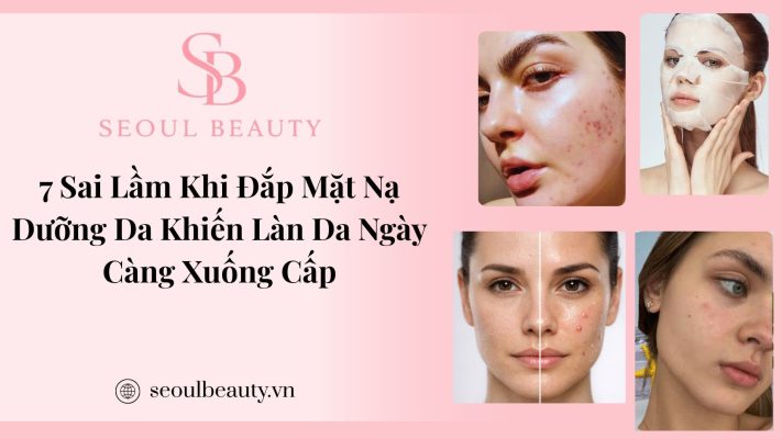 Mặt nạ dưỡng da Hàn Quốc giúp cấp ẩm và phục hồi da