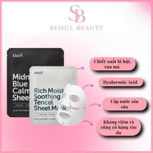 Mặt Nạ Dưỡng Da Hàn Quốc Klairs Sheet Mask