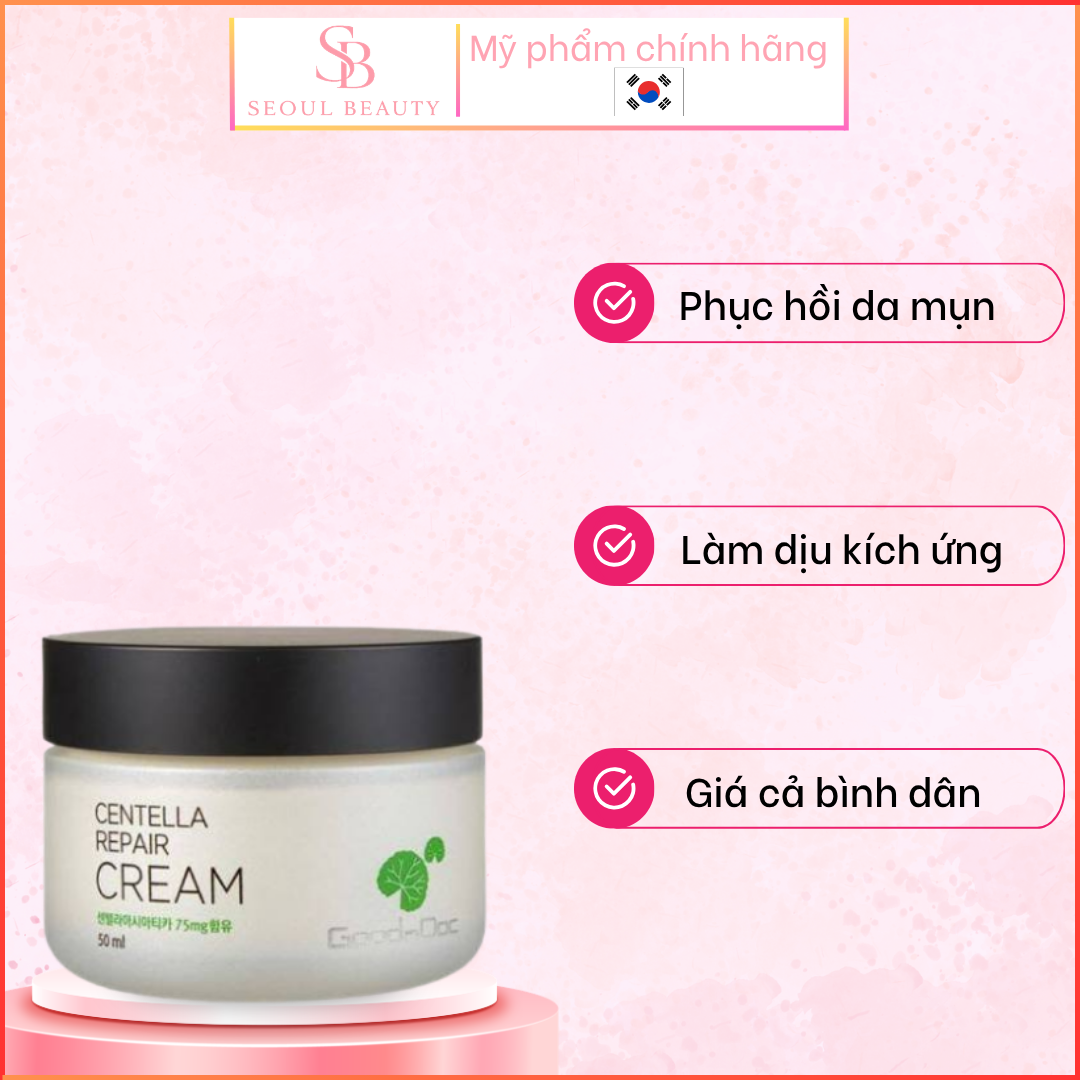 Kem Dưỡng Rau má Goodndoc - Ảnh 2
