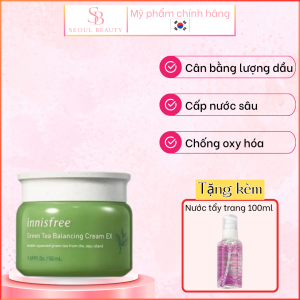 Kem Dưỡng Ẩm Trà Xanh Innisfree Green Tea