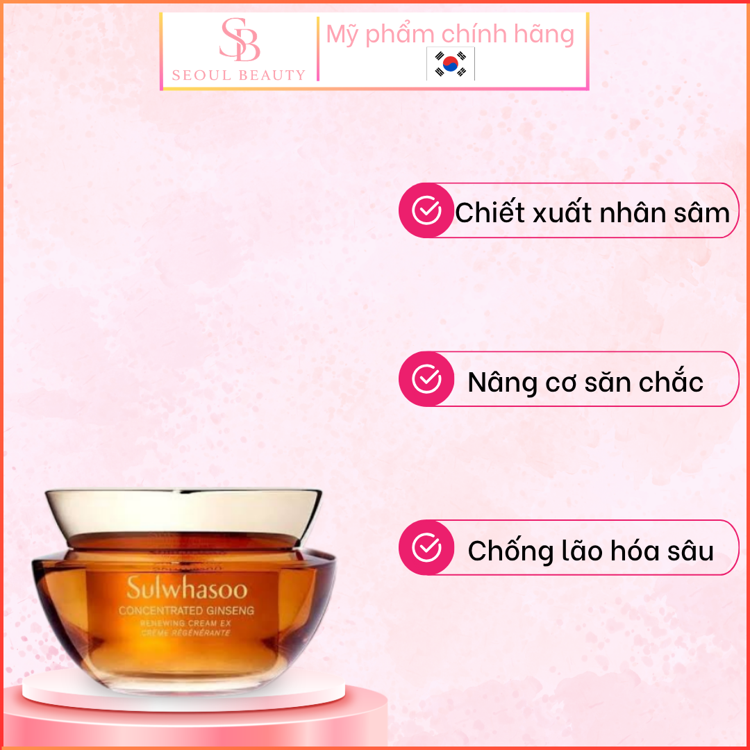 Kem Sulwhasoo Nhân Sâm Chống Lão Hóa - Ảnh 2